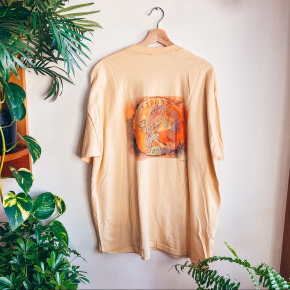 Gildan Tops - Liberty Coin 1807 Graphic Cotton Gildan Shirt 2XL